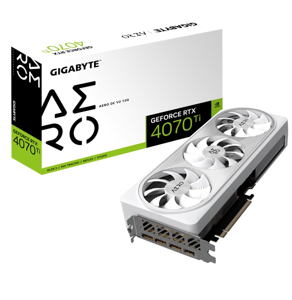 Gigabyte RTX 4070 Ti Aero OC 12GB Scheda Video DLSS 3