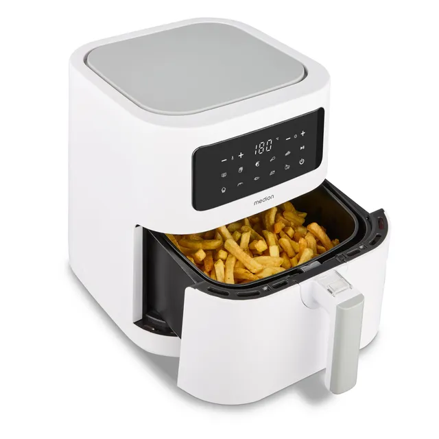 MEDION E40 XL Friggitrice ad aria 5,2L Bianco opaco 9 programmi