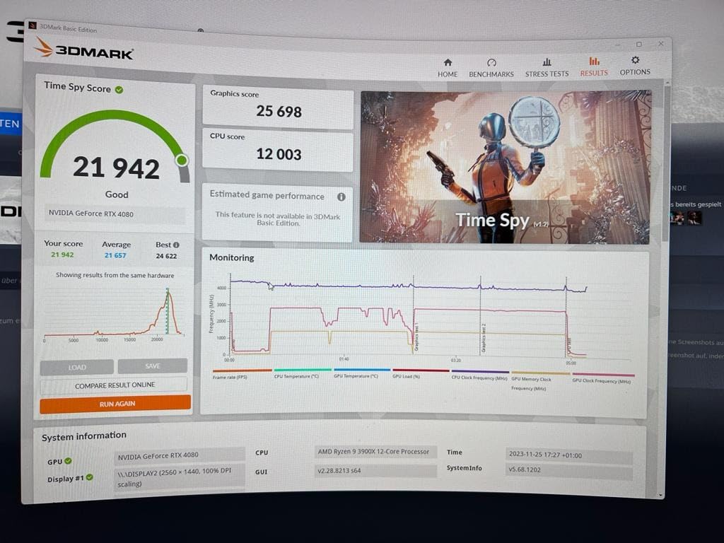 GIGABYTE GAMING OC GV-N4080GAMING scheda video RTX 4080 16GB