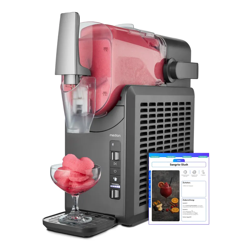 Medion MD12090 Macchina Granita 2,6L Argento 5 Programmi