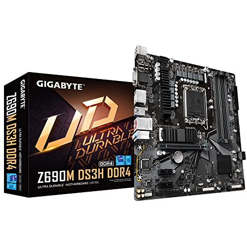 Gigabyte Z690M DS3H scheda madre DDR4