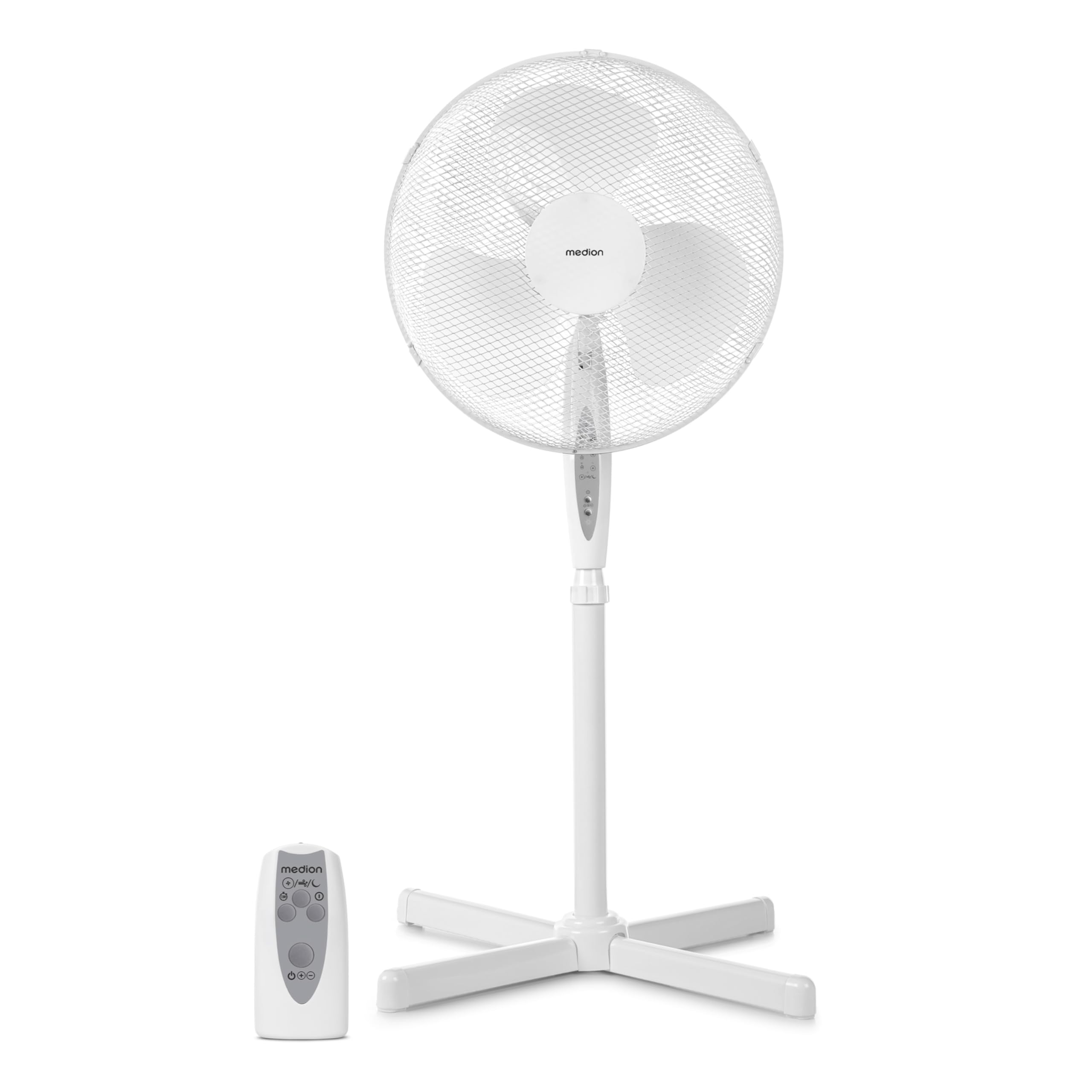 MEDION MD18795 ventilatore a piantana 45W bianco telecomando