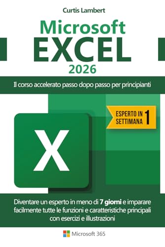 Microsoft Excel corso accelerato libro principianti 7 giorni