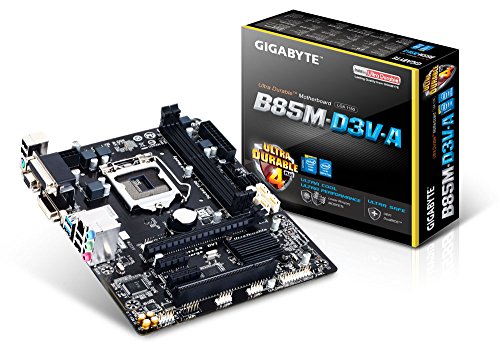 Gigabyte GA-B85M-D3V-A scheda madre mATX DDR3 SATA3