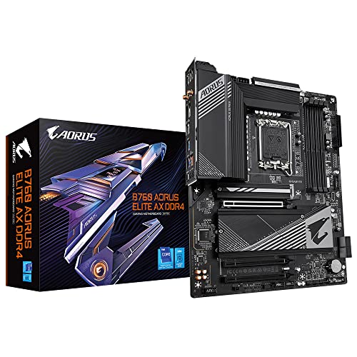 GIGABYTE B760 AORUS ELITE AX DDR4 scheda madre Wi-Fi 6E