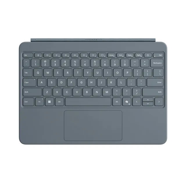 Microsoft Surface Pro 12 tastiera retroilluminata oceano