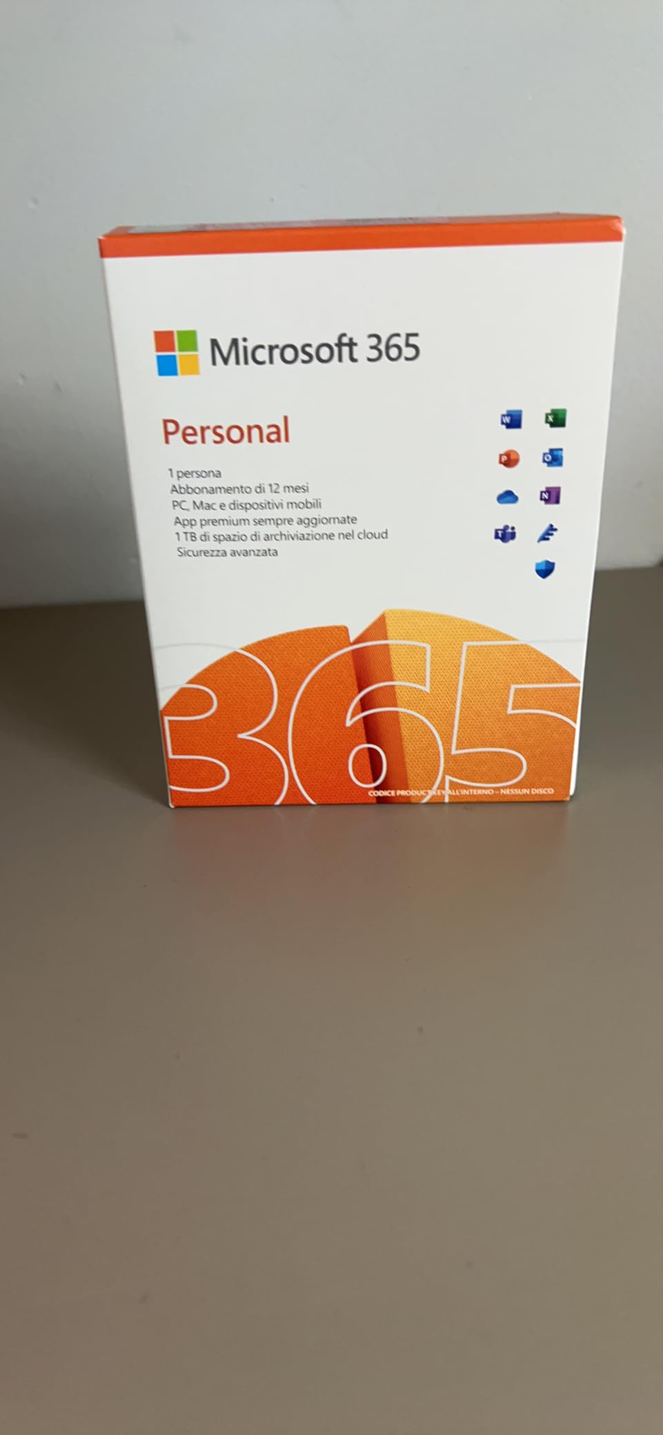 Microsoft 365 Personal abbonamento 12 mesi 1 persona 1TB cloud