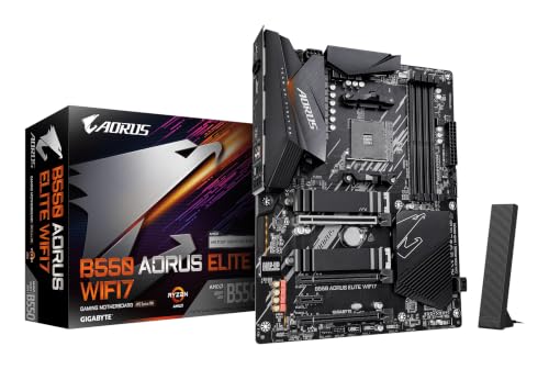 Gigabyte B550 Aorus Elite WIFI7 Scheda Madre AM4 DDR4