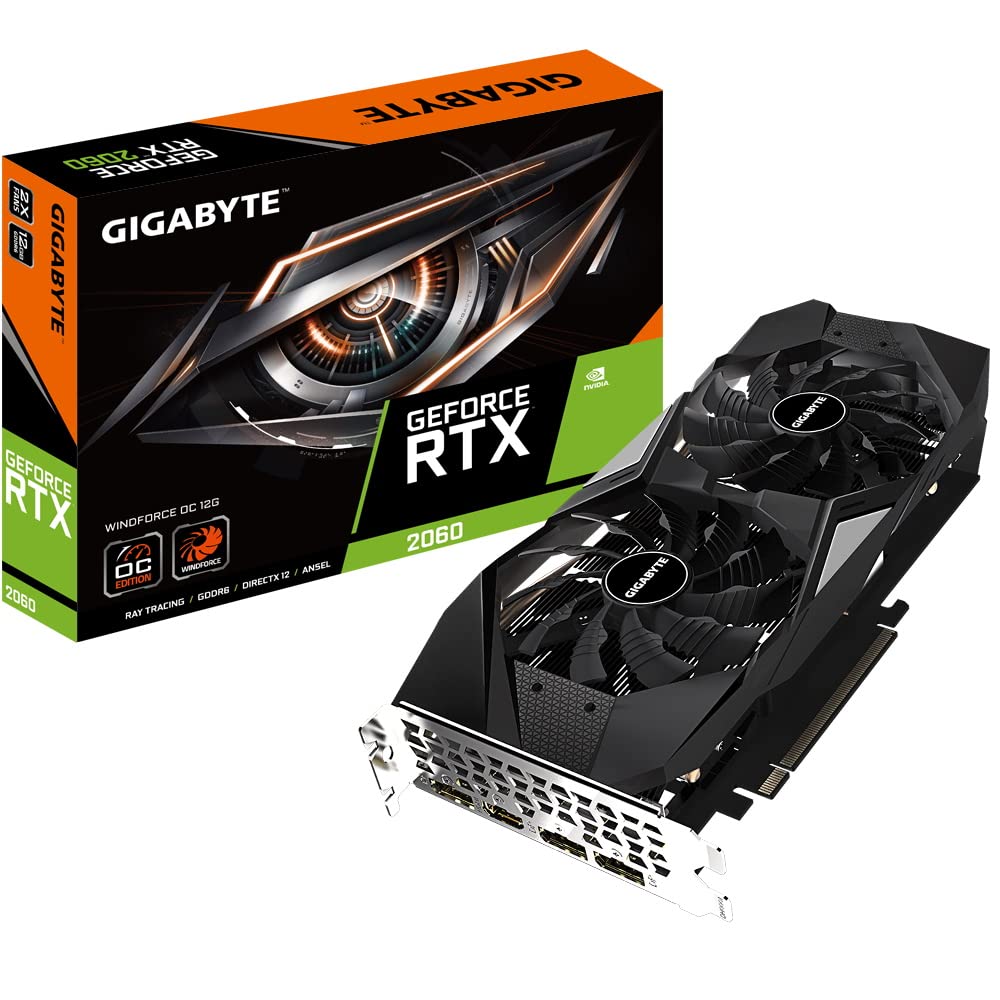 Gigabyte GV-N2060WF2OC-12GD Scheda Video 12GB Gaming