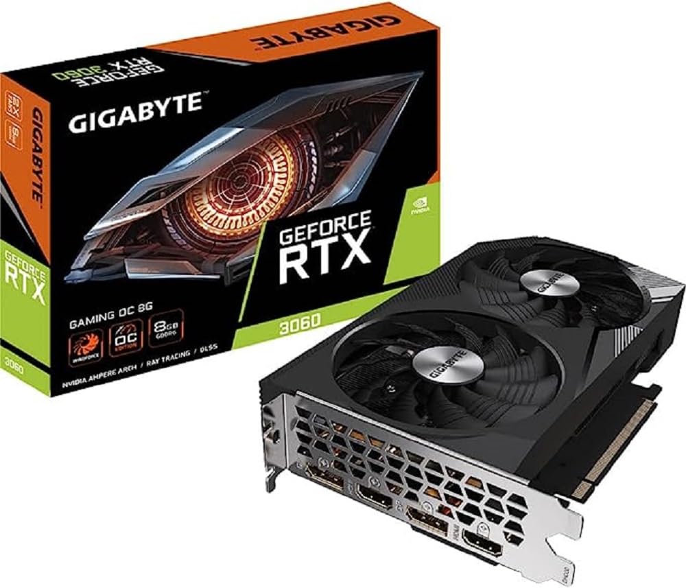 GIGABYTE RTX 3060 Gaming OC scheda video 8GB GDDR6