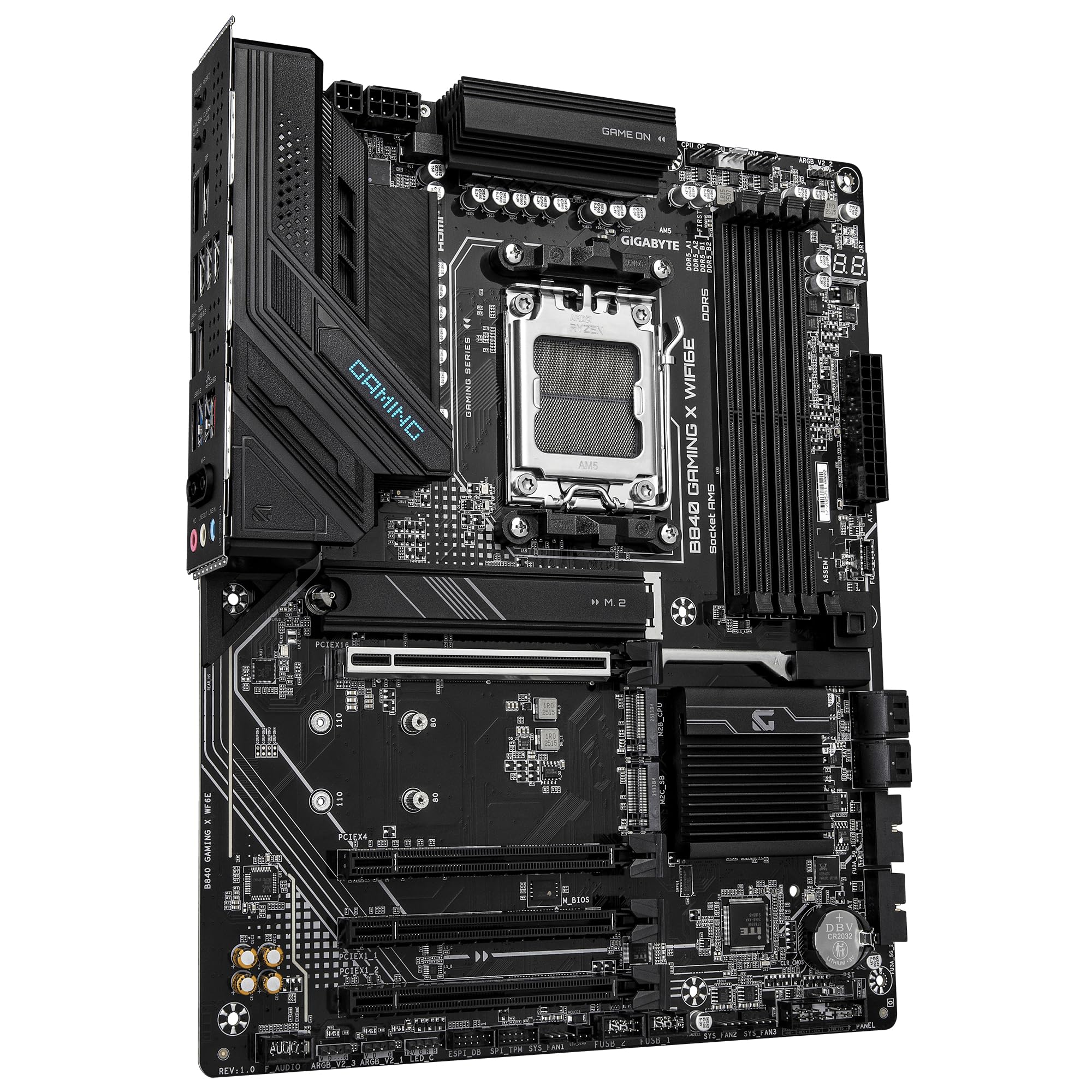 GIGABYTE B840 GAMING X WIFI6E scheda madre AM5 DDR5