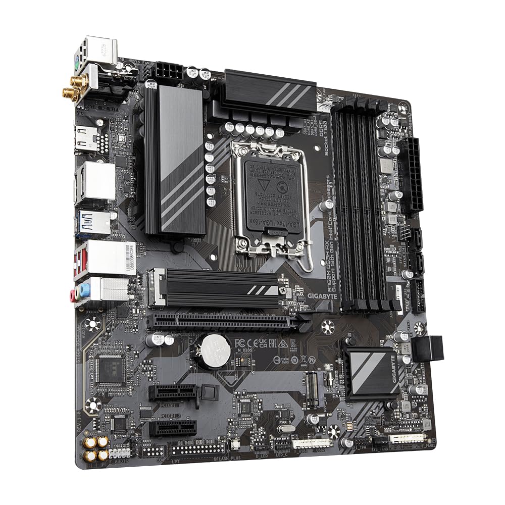 GIGABYTE B760M DS3H AX scheda madre Micro-ATX DDR5 WiFi