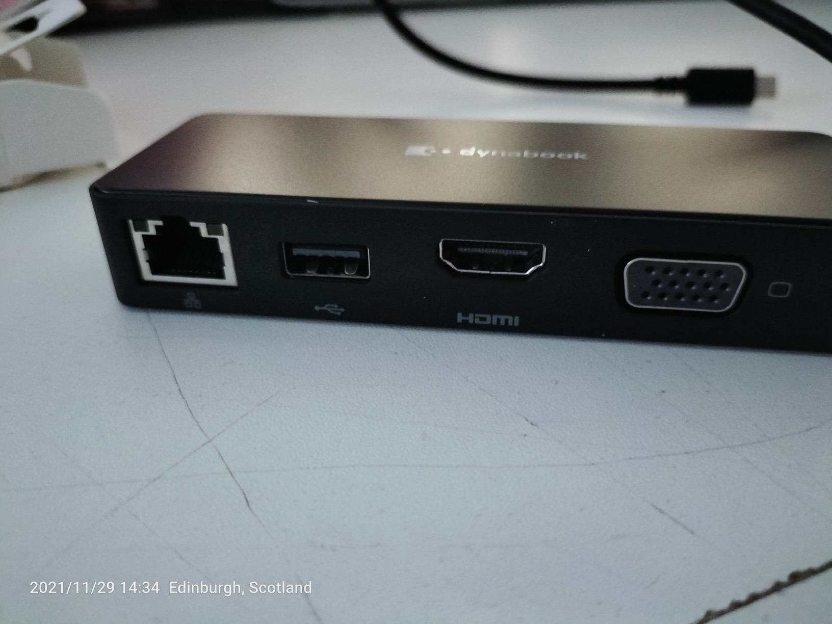 Dynabook Travel Adapter adattatore USB-C HDMI VGA LAN