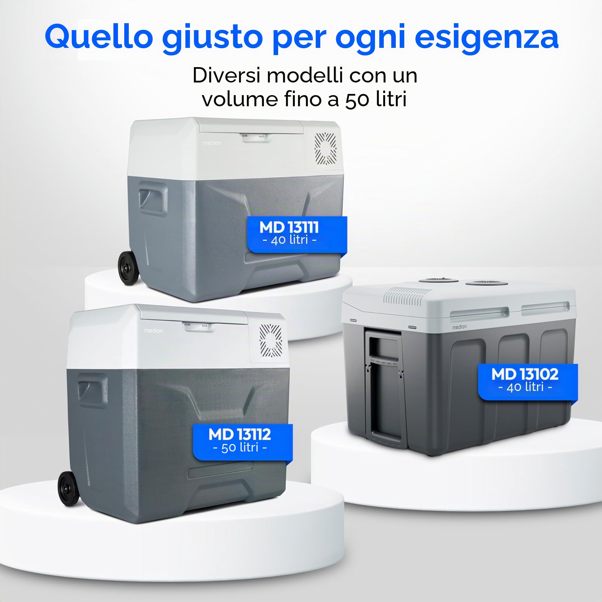 MEDION frigorifero portatile 20 litri caldo e freddo 12V