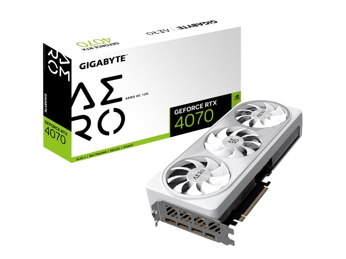 Gigabyte RTX 4070 AERO OC 12GB scheda video GDDR6X