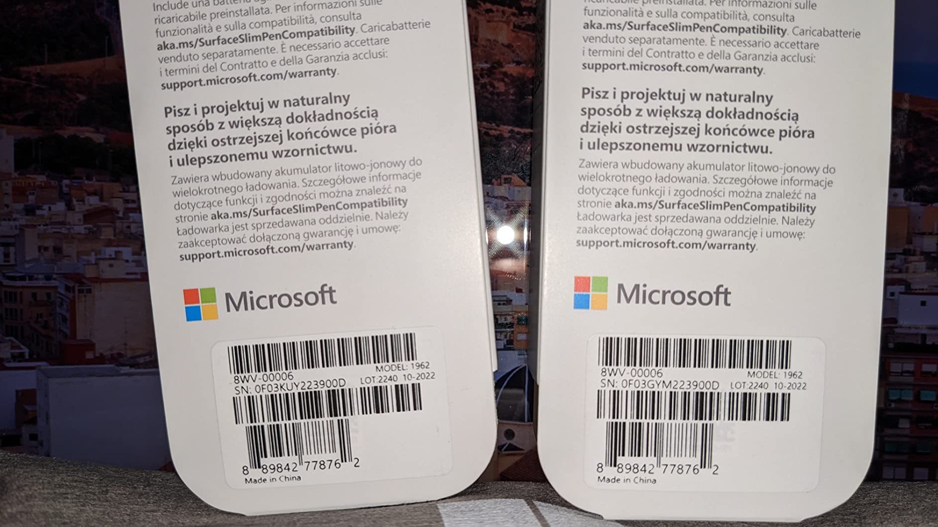 Microsoft Surface Slim Pen 2 penna touch ricaricabile