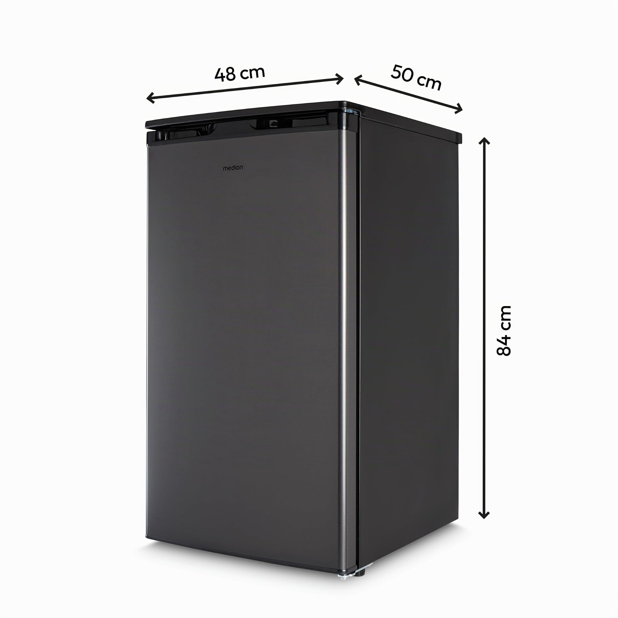 MEDION MD 37688 congelatore 64 litri 85 cm grigio 4 stelle