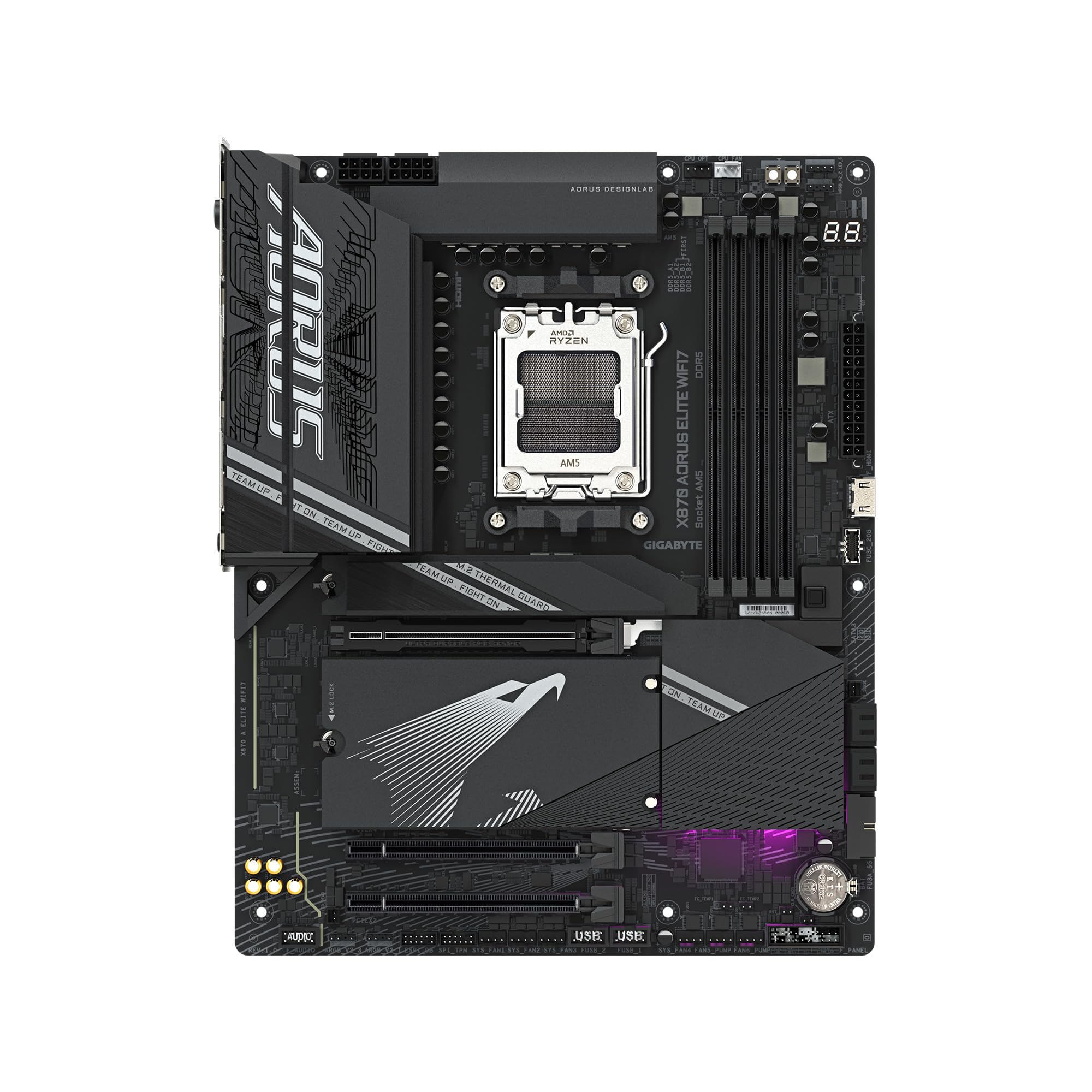 GIGABYTE AORUS X870 Elite WIFI7 Scheda Madre ATX AM5 DDR5