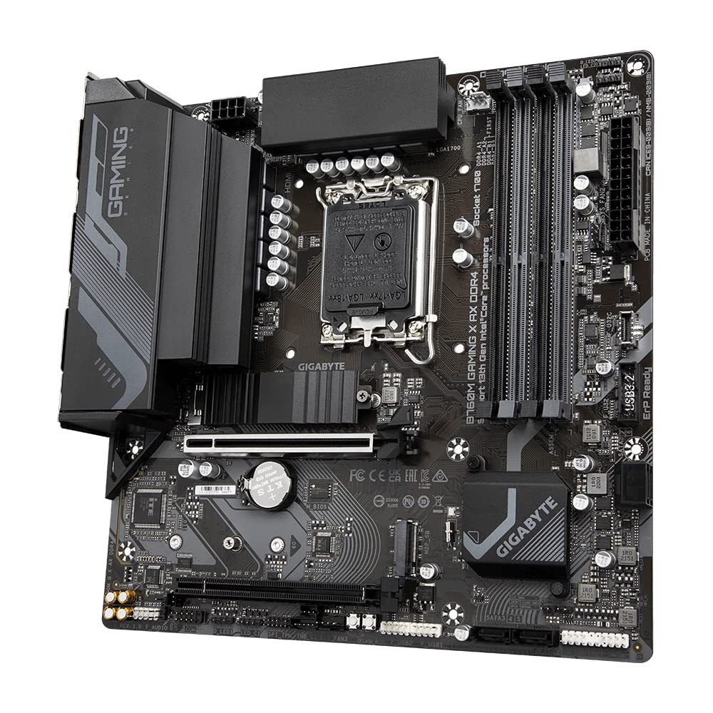 GIGABYTE B760M GAMING X AX DDR4 scheda madre WiFi 6E