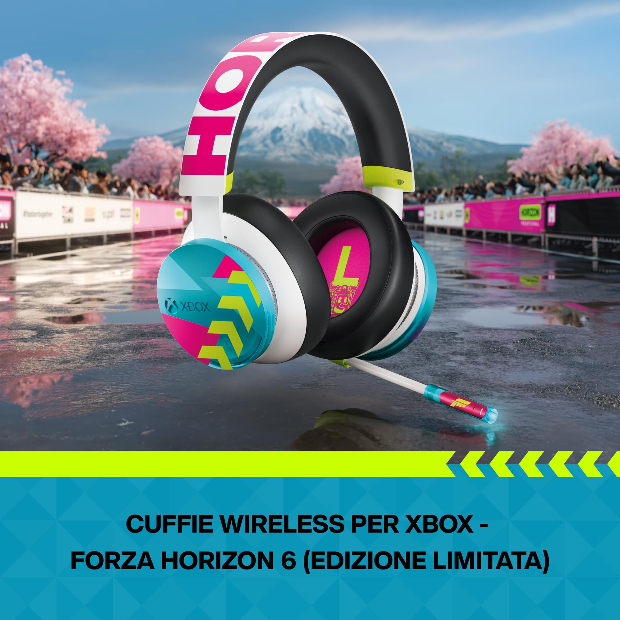 Xbox Forza Horizon 6 cuffie wireless edizione limitata 20 h