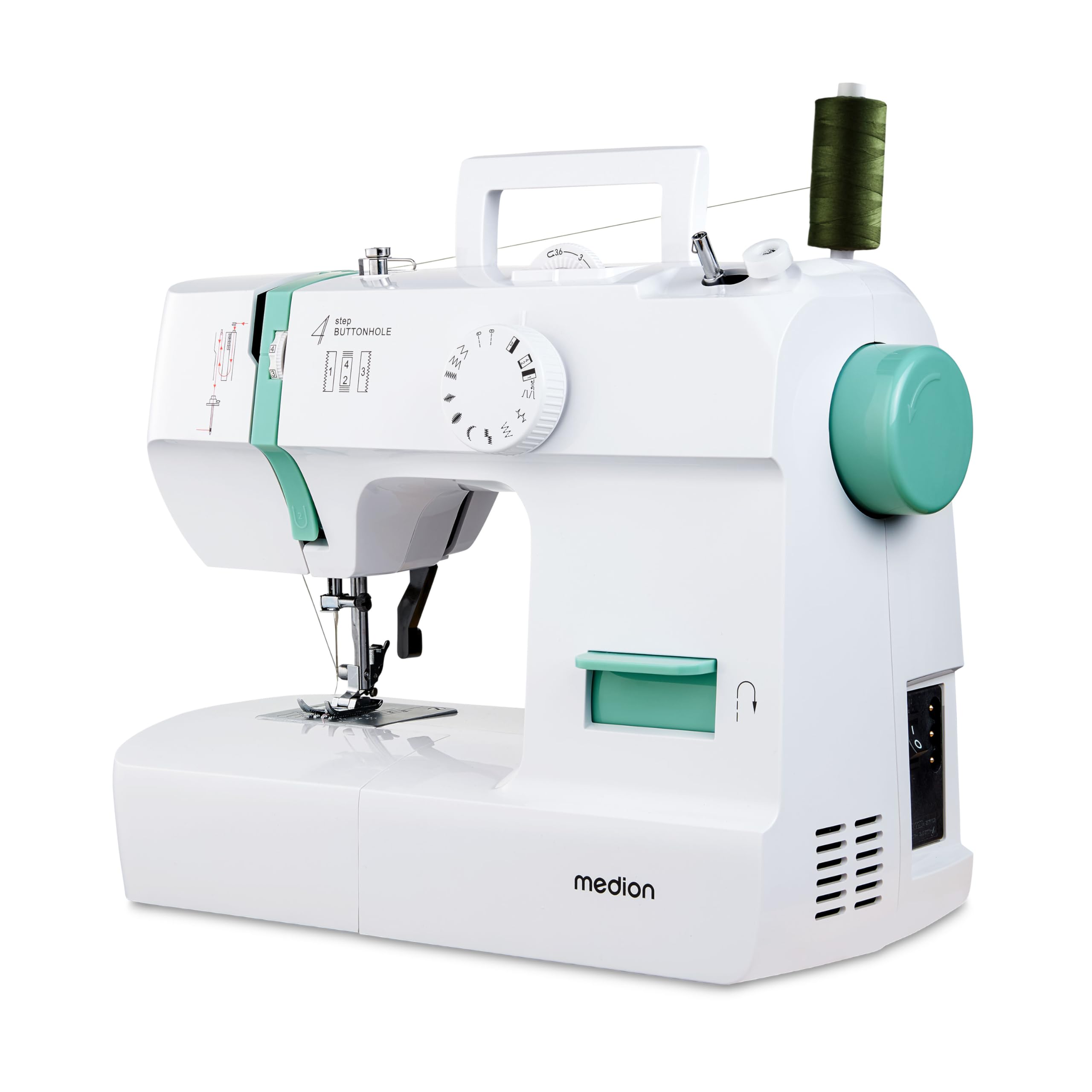 MEDION LIFE SM70 macchina da cucire bianca 12 punti