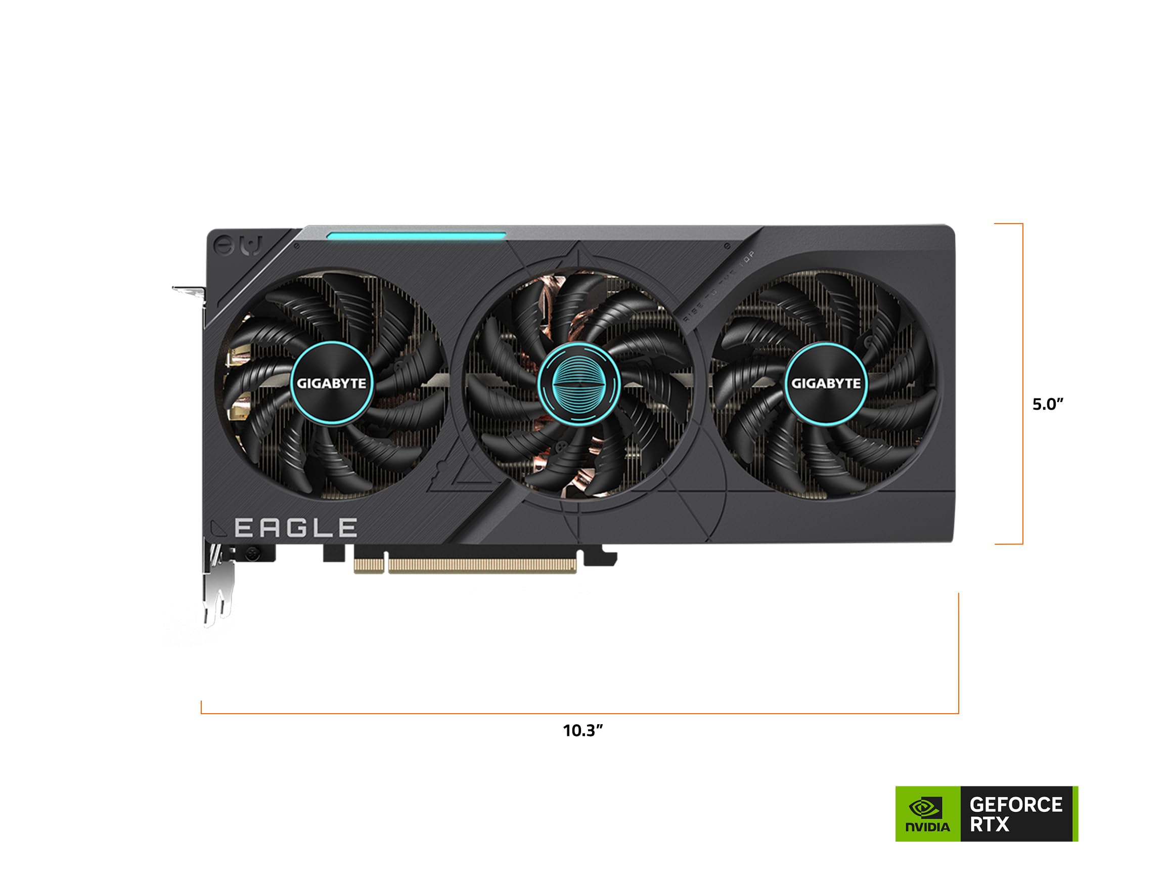 Gigabyte RTX 4070 Ti Eagle OC 12G scheda video 12GB GDDR6X