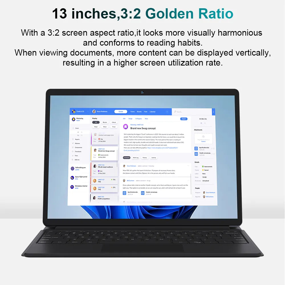 Ninkear S13 Neo N150 2-in-1 laptop 13" 3K 12GB/512GB