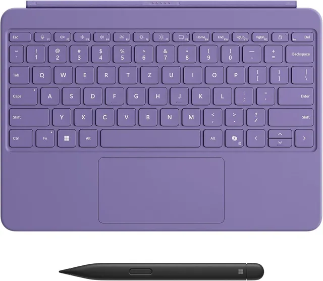 Microsoft Surface Pro 12'' Tastiera con Slim Pen Viola retroilluminata