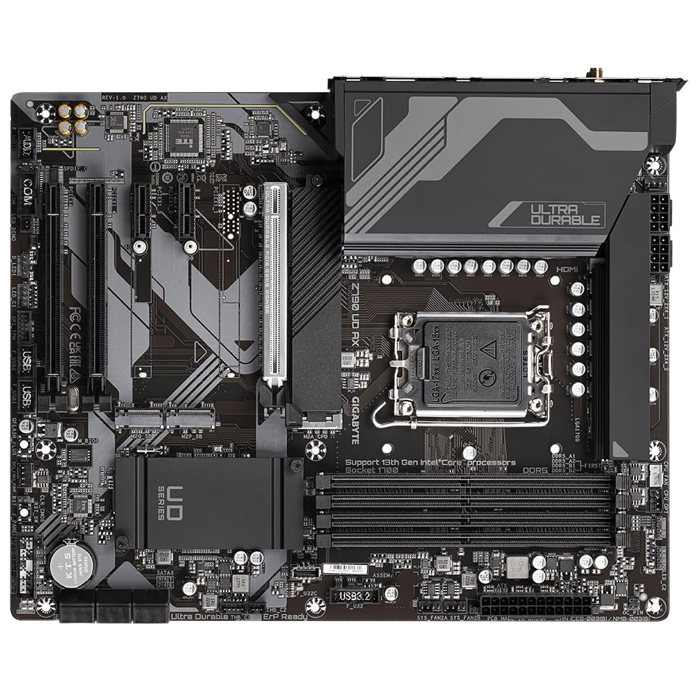 Gigabyte Z790 UD AX scheda madre LGA1700 DDR5
