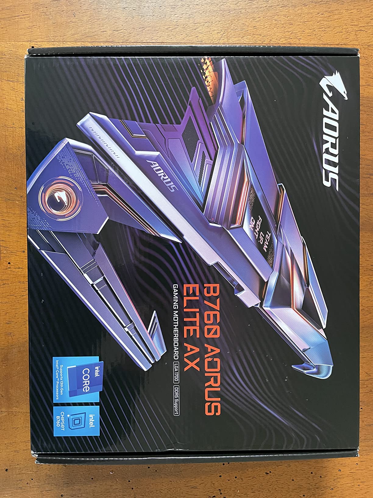 GIGABYTE B760 AORUS ELITE AX scheda madre DDR5 Wi-Fi 6E