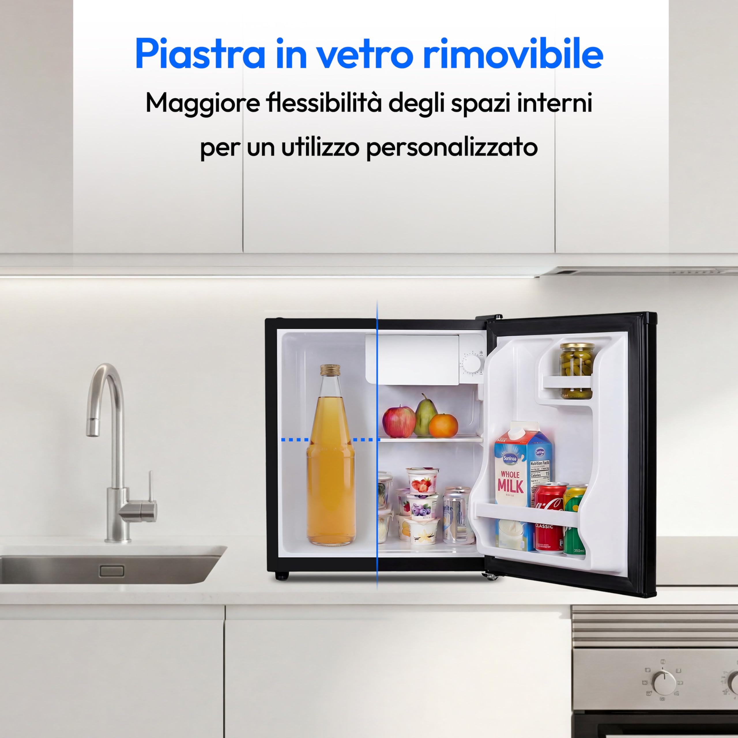 MEDION MD 370001 minifrigo 42 L nero con serratura
