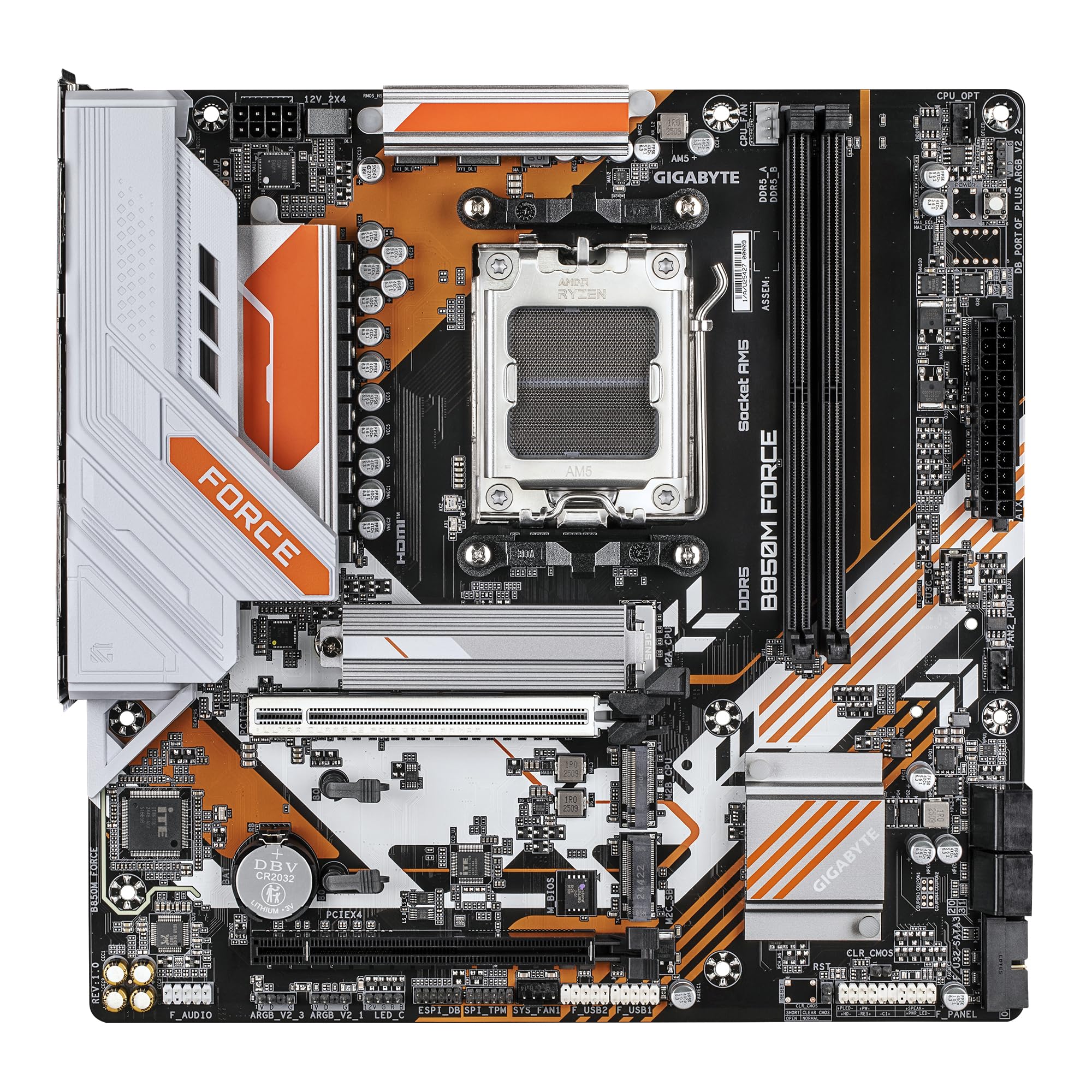 GIGABYTE B850M FORCE scheda madre AM5 DDR5