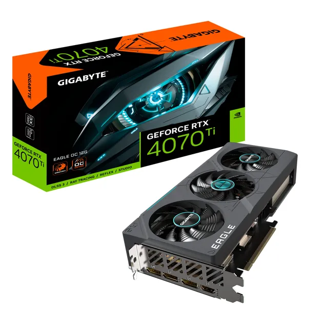 GIGABYTE EAGLE OC GV-N407TEAGLE OC-12GD scheda grafica 12GB GDDR6X