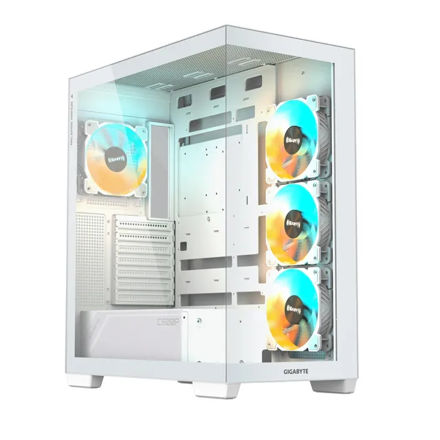 GIGABYTE C500 Panoramic Stealth case ATX vetro nero