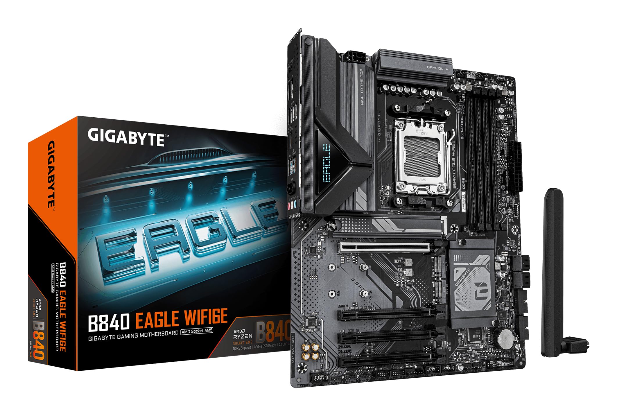 GIGABYTE B840 EAGLE WIFI6E scheda madre AM5 DDR5 Wi-Fi 6E