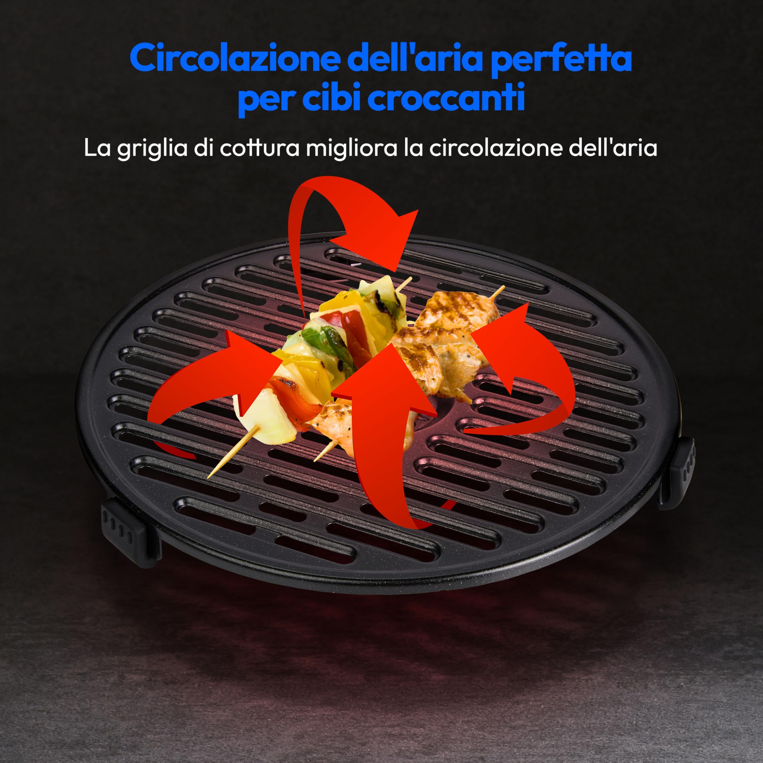 MEDION LIFE P30 L MD13020 friggitrice ad aria 4,7 litri nera senza olio