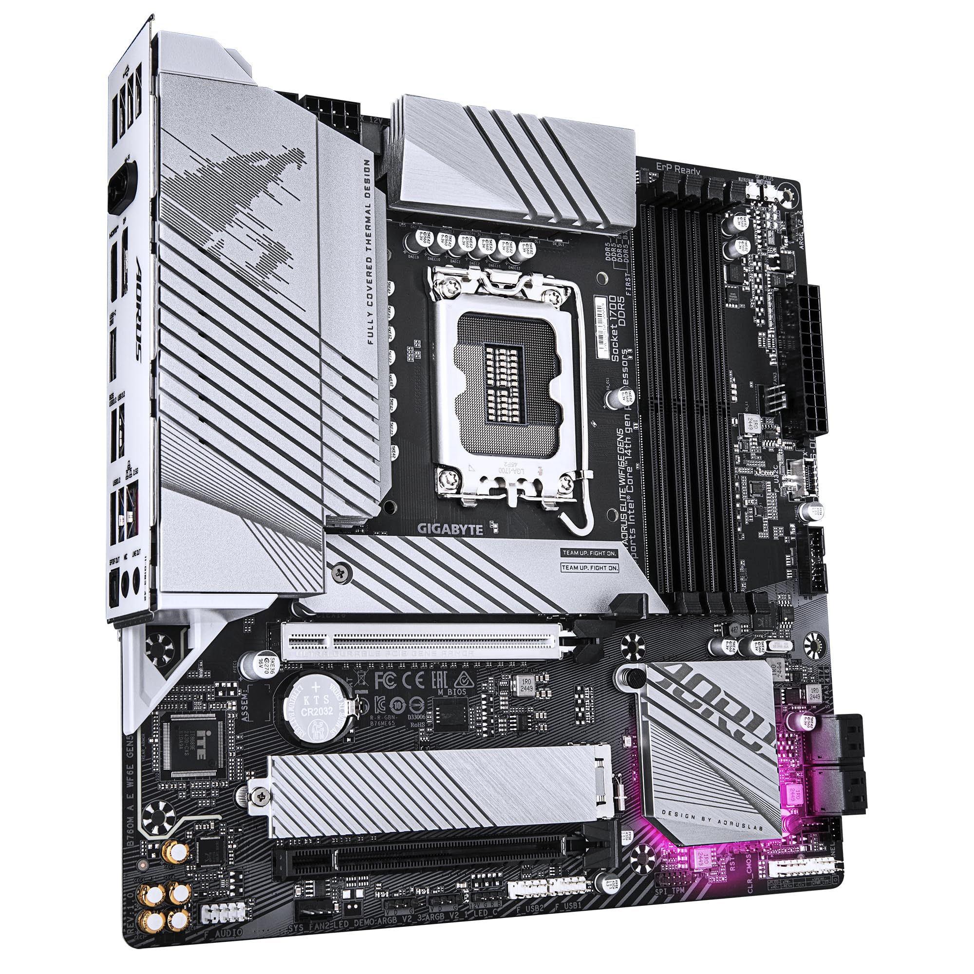 Gigabyte B760M Aorus Elite WiFi6E Gen5 scheda madre DDR5
