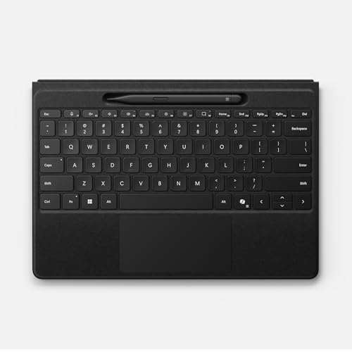 Microsoft Surface Pro Flex Keyboard tastiera con Slim Pen nera