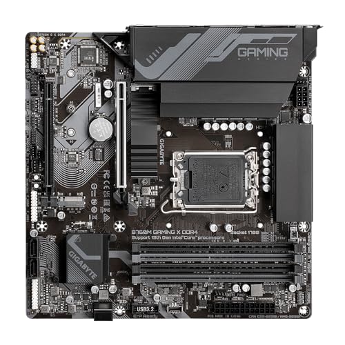 GIGABYTE B760M GAMING X DDR4 scheda madre LGA 1700
