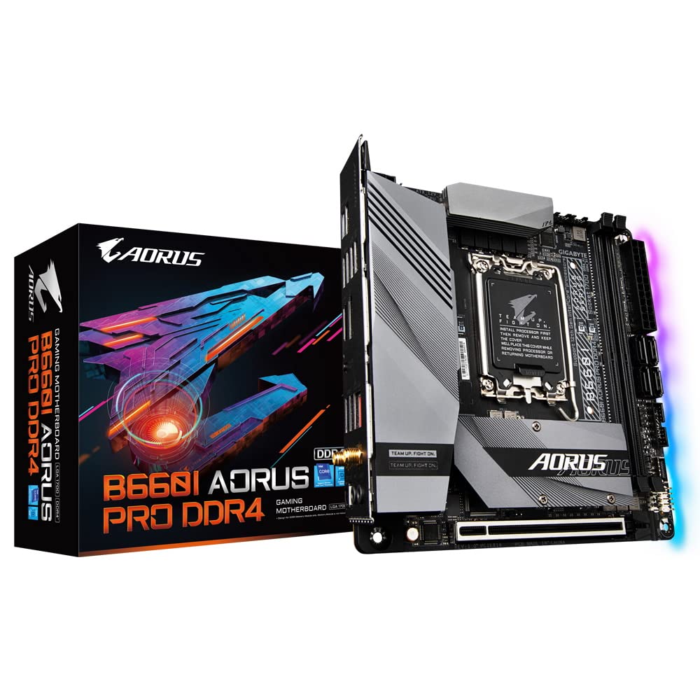 GIGABYTE AORUS B660I PRO Scheda Madre DDR4 LGA 1700