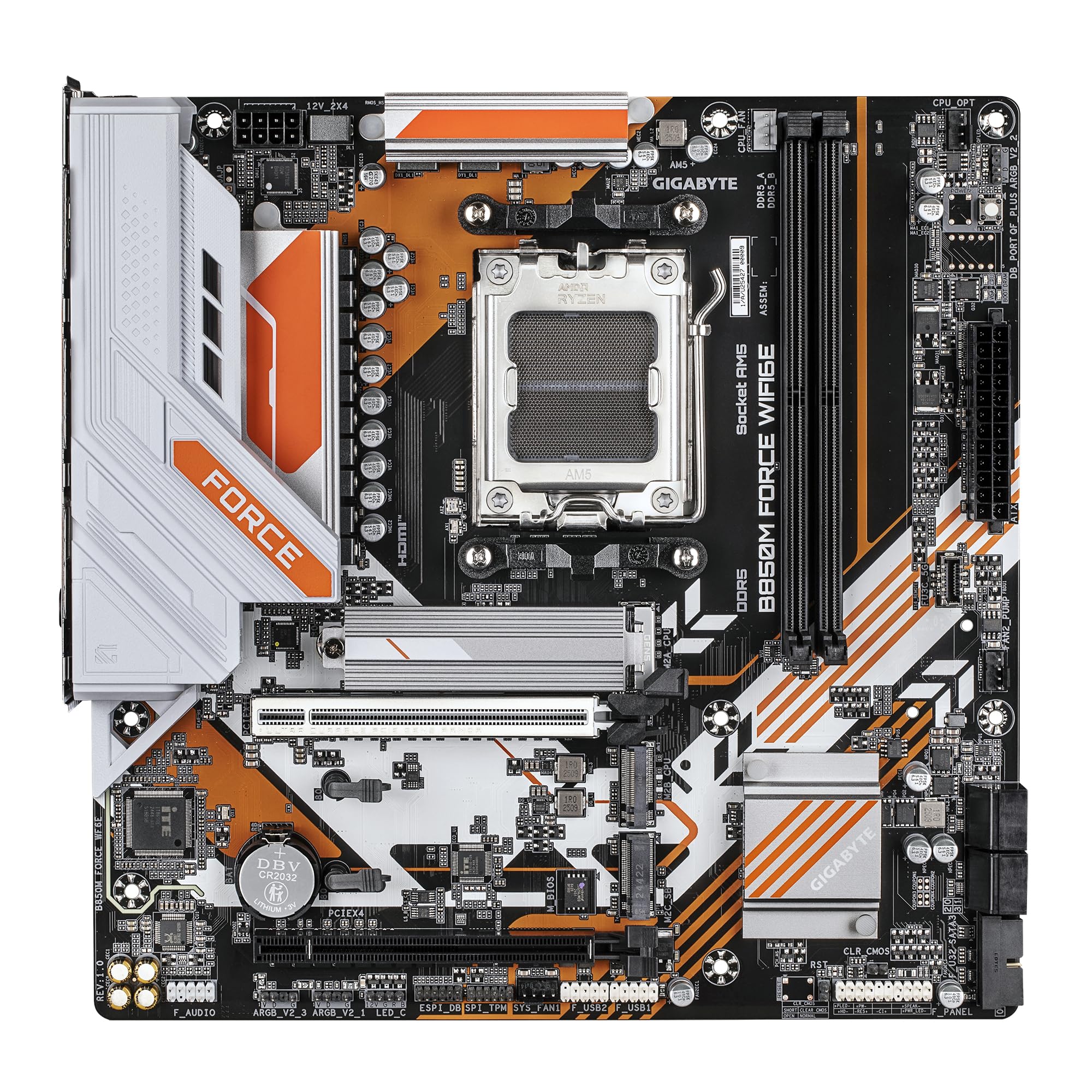 GIGABYTE B850M FORCE WIFI6E scheda madre AM5 DDR5