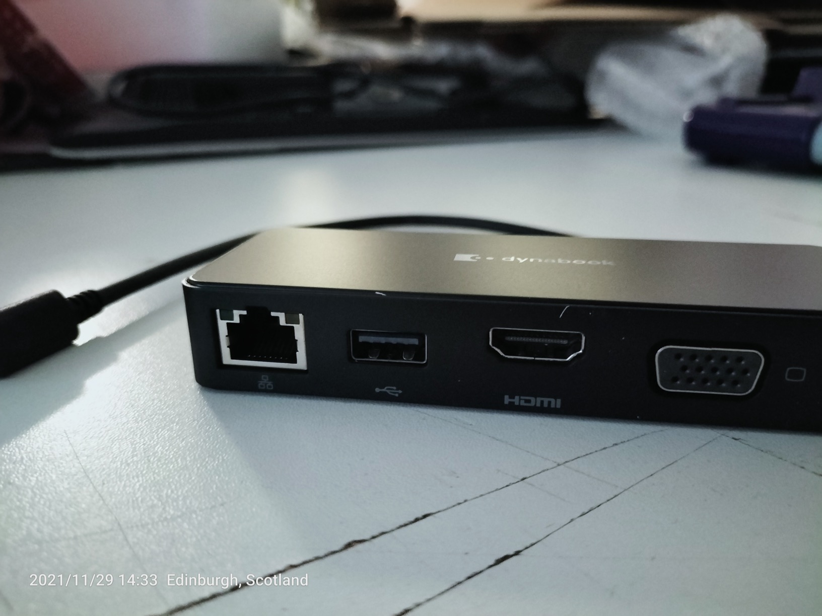 Dynabook Travel Adapter adattatore USB-C HDMI VGA LAN