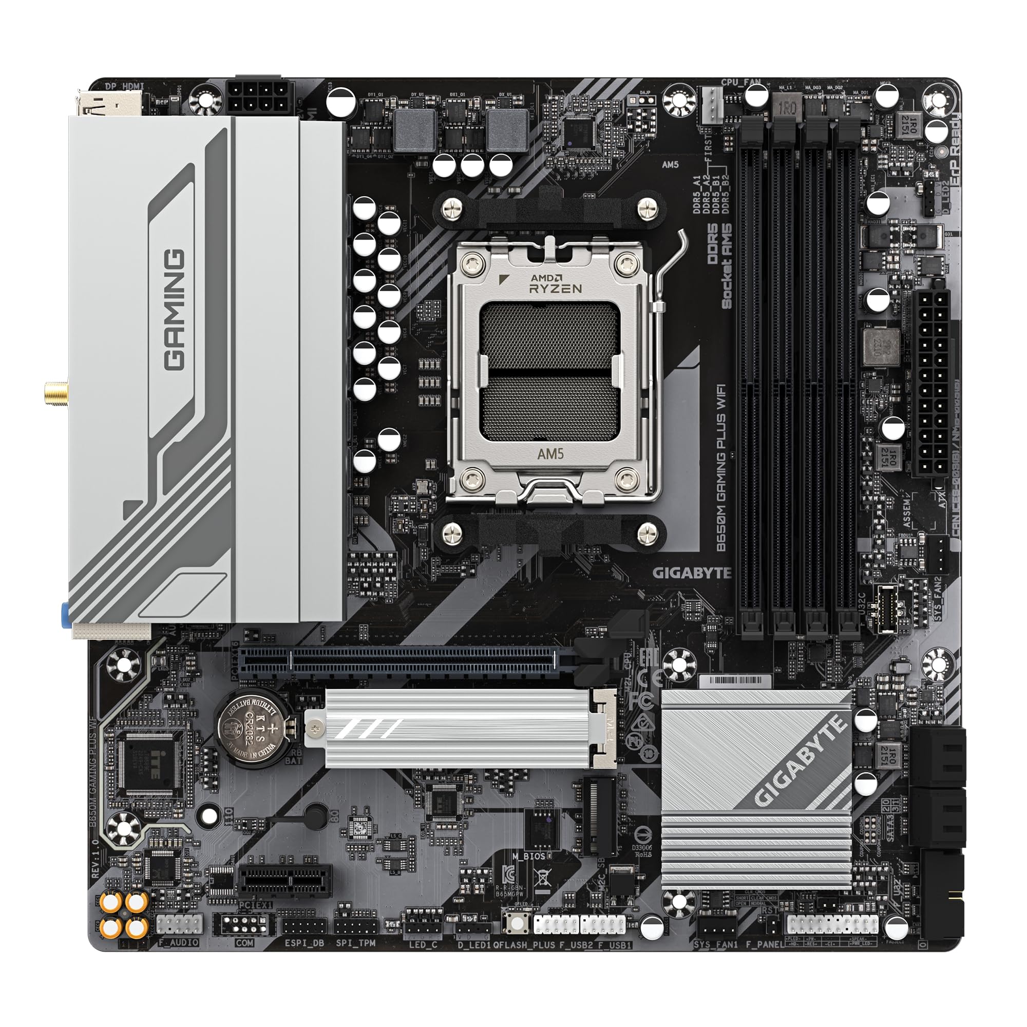 GIGABYTE B650M GAMING PLUS WIFI scheda madre AM5 DDR5