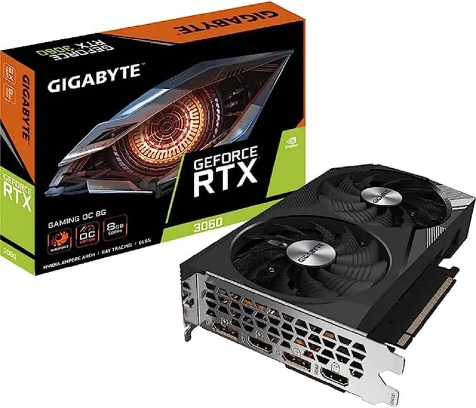 GIGABYTE RTX 3060 Gaming OC scheda video 8GB GDDR6