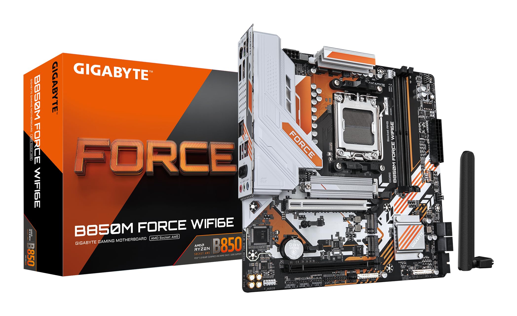 GIGABYTE B850M FORCE WIFI6E scheda madre AM5 DDR5