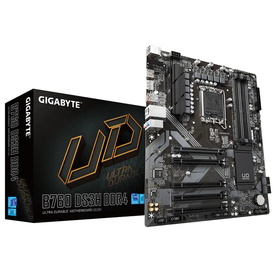 Gigabyte B760 DS3H DDR4 Scheda Madre LGA 1700 ATX