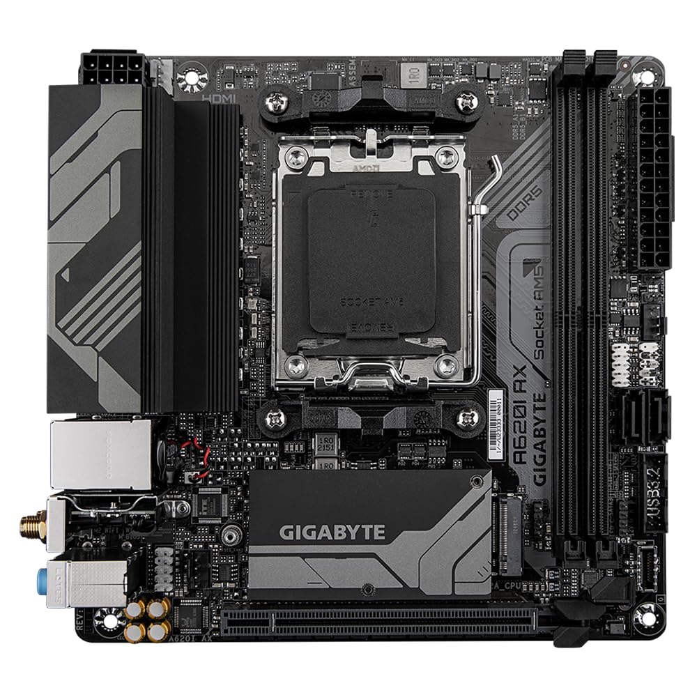 GIGABYTE A620I AX scheda madre Mini-ITX AM5 WiFi 6E