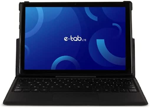 Microtech EKL3 Cover Tastiera e-tab LTE Nera con touchpad