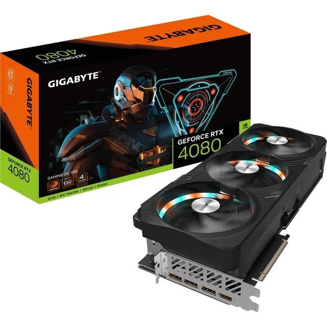 GIGABYTE GAMING OC GV-N4080GAMING scheda video RTX 4080 16GB