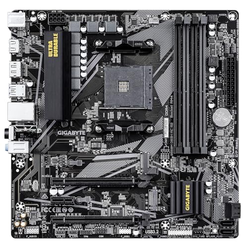 GIGABYTE B550M DS3H AC R2 Scheda Madre AM4 DDR4 Wi-Fi 5